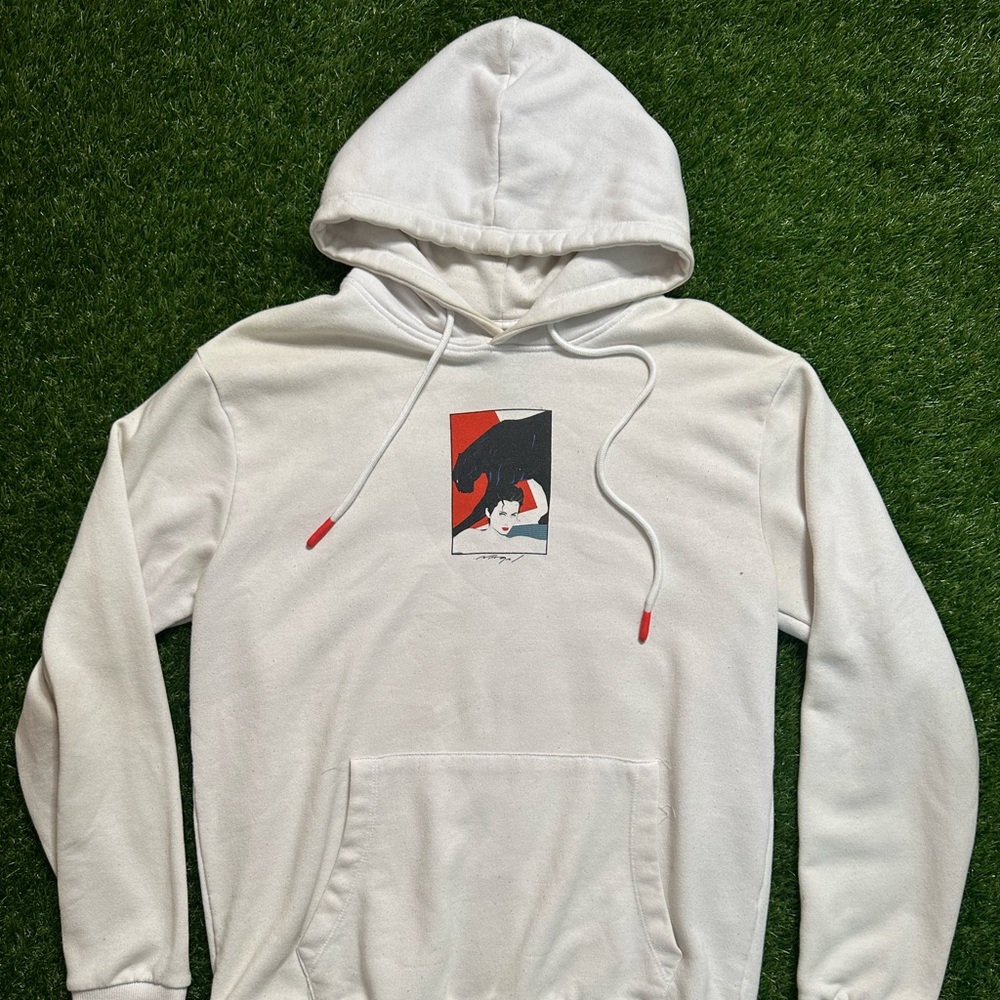 Forever 21 Nagil Hoodie White Men's Large